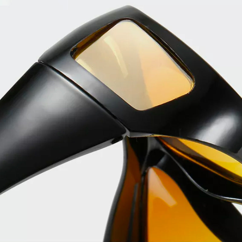 Lunettes frontales avec LED polarisée anti-éblouissement - Conduisez de nuit en toute sécurité et avec clarté