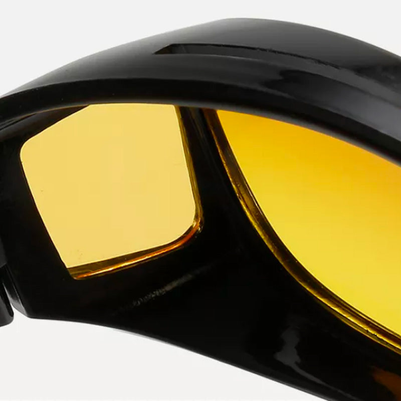 Lunettes frontales avec LED polarisée anti-éblouissement - Conduisez de nuit en toute sécurité et avec clarté