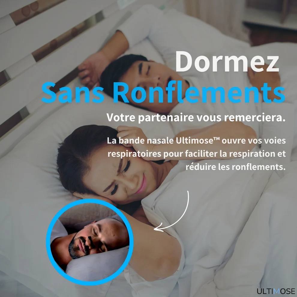 Bandes Nasales Anti-Ronflement Et Respiration Confortable