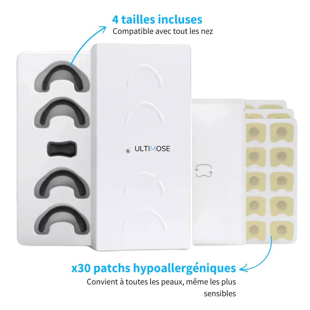 Bandes Nasales Anti-Ronflement Et Respiration Confortable