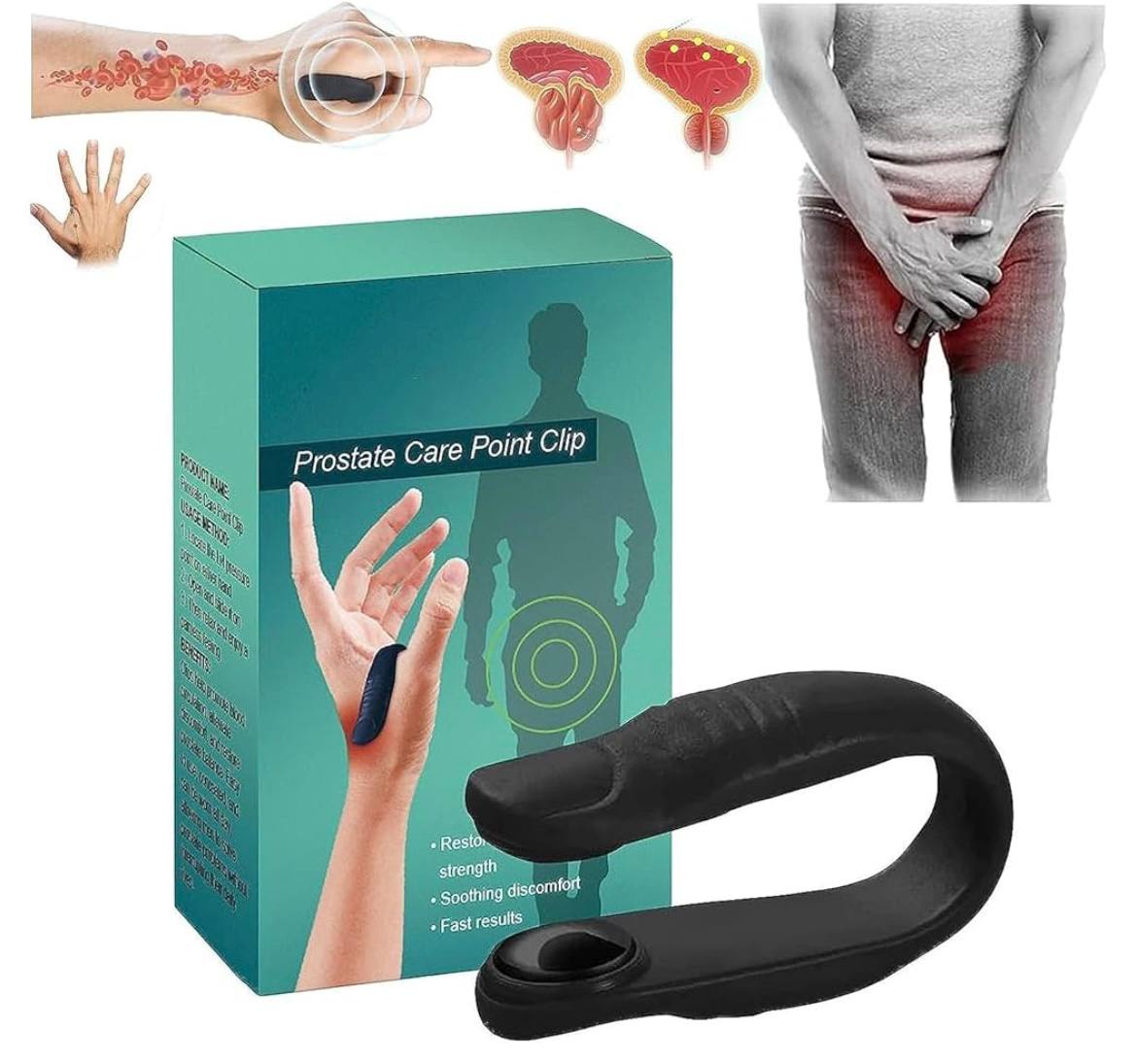Appareil d'acupression pour soins de la prostate - Soulagez l'inconfort de la prostate sans effort