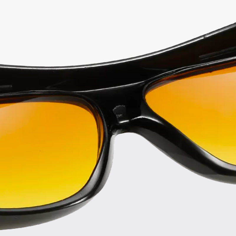 Lunettes frontales avec LED polarisée anti-éblouissement - Conduisez de nuit en toute sécurité et avec clarté