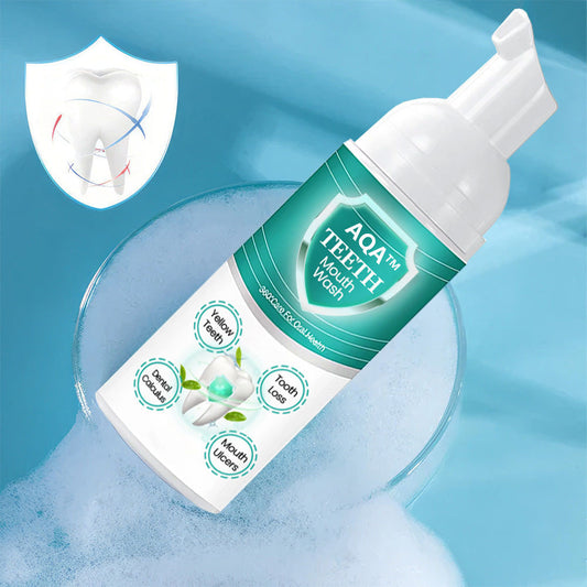 AQA™ Mousse Nettoyante Dentaire - Résolvez tous les problèmes bucco-dentaires