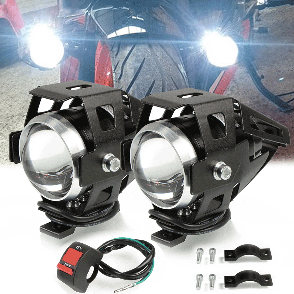 Pack de 2 de phares LED puissants avec couleurs disctinctives