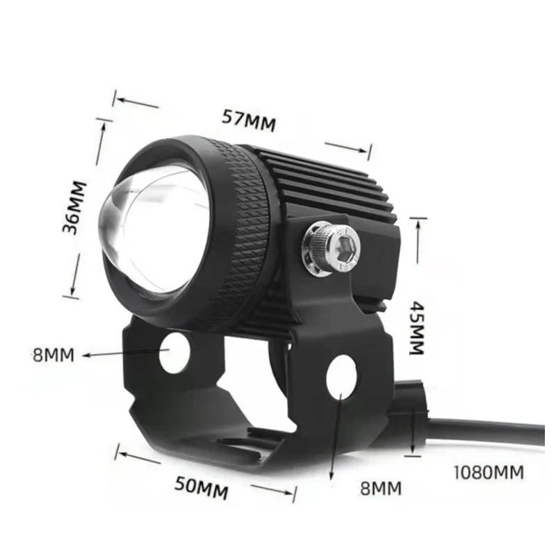 Pack de 2 de phares LED puissants avec couleurs disctinctives